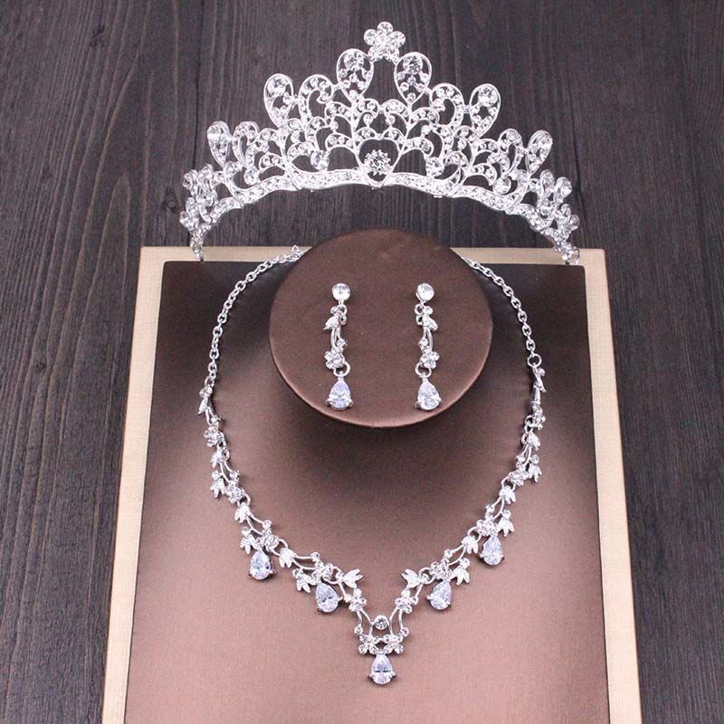 Bridal Rhinestone Jewellery Set