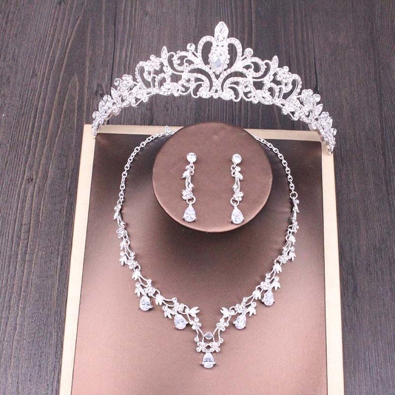 Bridal Rhinestone Jewellery Set