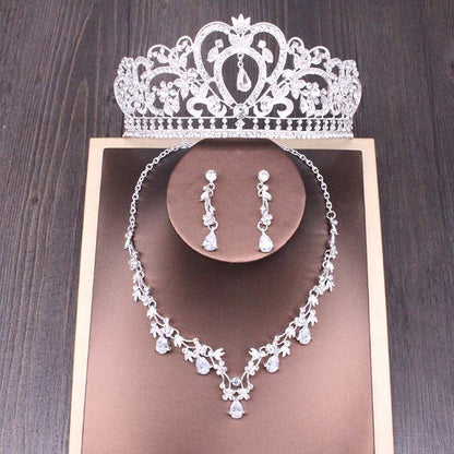 Bridal Rhinestone Jewellery Set
