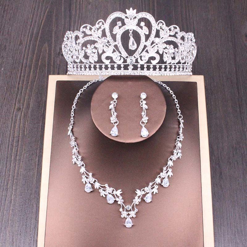 Bridal Rhinestone Jewellery Set