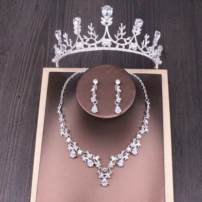 Bridal Rhinestone Jewellery Set