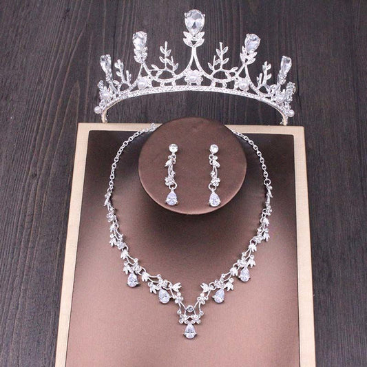 Bridal Rhinestone Jewellery Set