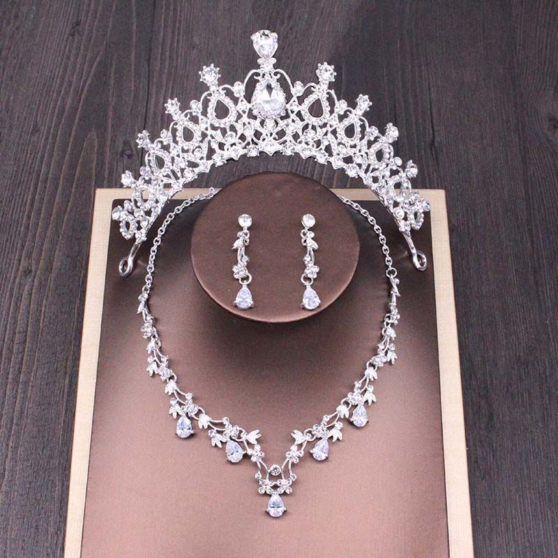Bridal Rhinestone Jewellery Set