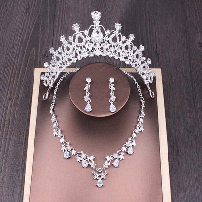 Bridal Rhinestone Jewellery Set