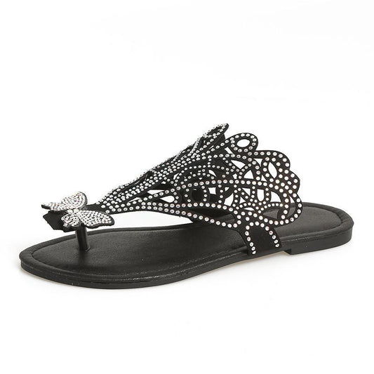 Slip-on Rhinestone Slider