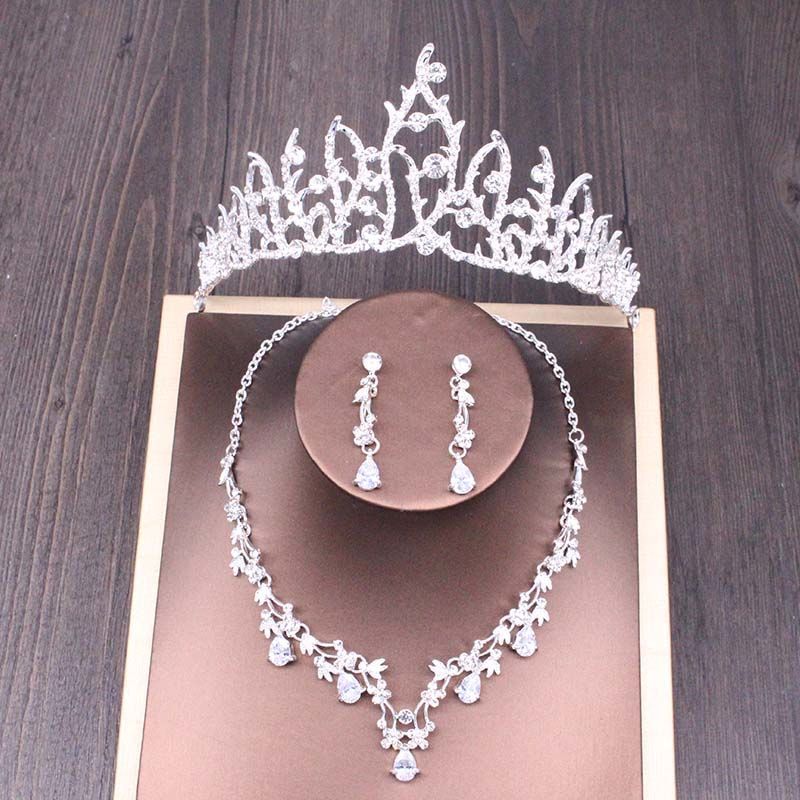 Bridal Rhinestone Jewellery Set