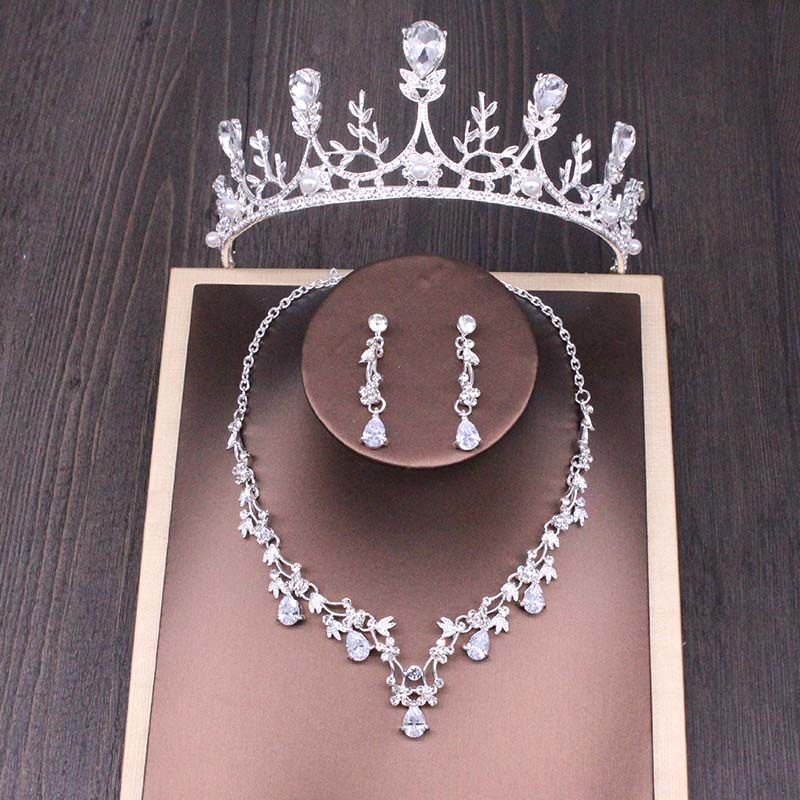 Bridal Rhinestone Jewellery Set